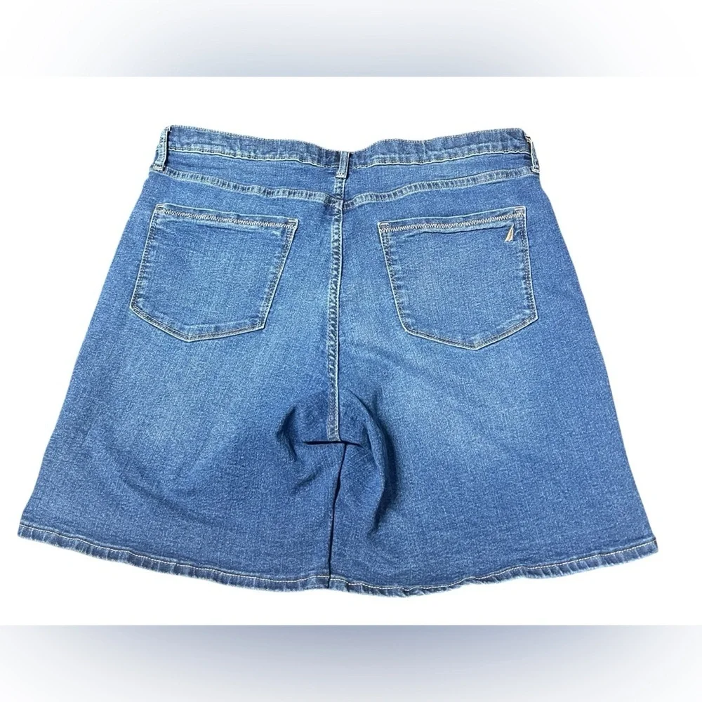 Nautica Women's Blue Jean Shorts - Picture 2 of 7